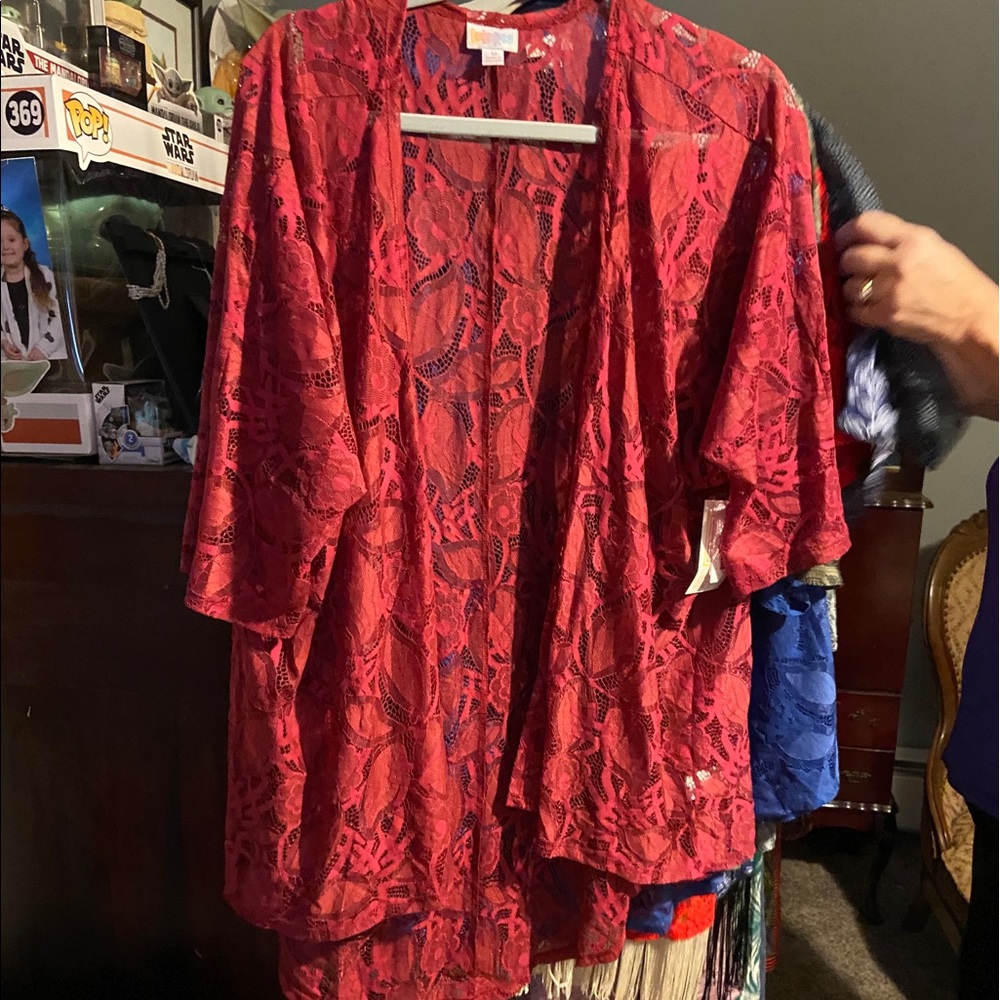 LuLaRoe Sheer Lace Cardigan